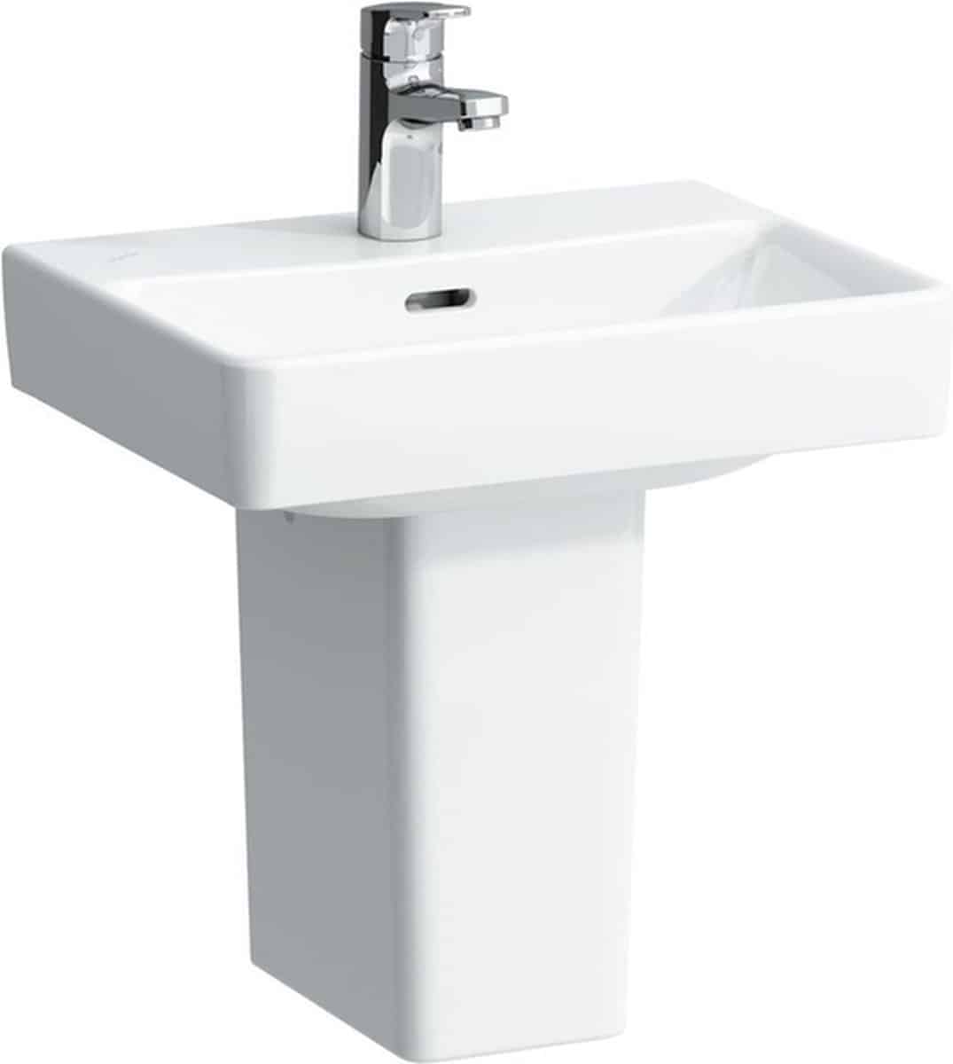 Laufen Pro S wastafel 34x45x14.5cm 1 kraangat keramiek wit