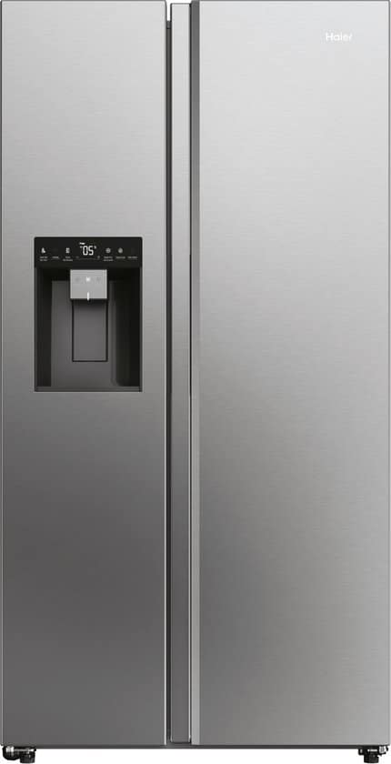 Haier HSW79F18CIMM amerikaanse koelkast Vrijstaand 601 l C Roestvrijstaal