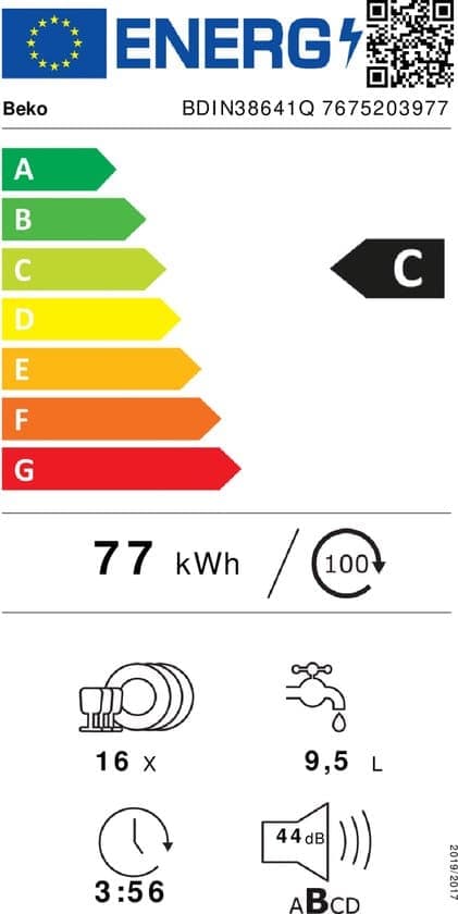 Beko Vaatwasser BDIN38641Q – 16 couverts