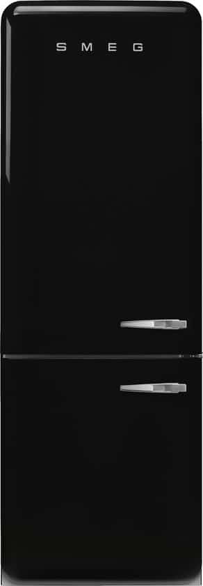 Smeg FAB38LBL5 – Koel- en vriescombinatie  – Scharnier links – Zwart