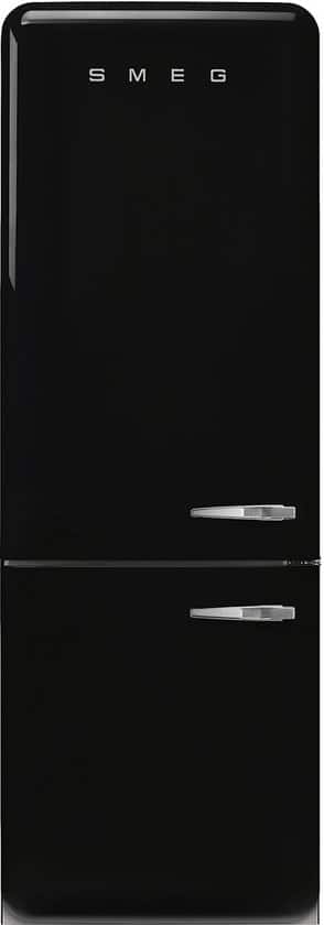Smeg FAB38LBL5 – Koel- en vriescombinatie  – Scharnier links – Zwart