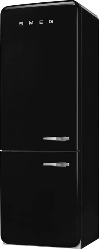 Smeg FAB38LBL5 – Koel- en vriescombinatie  – Scharnier links – Zwart