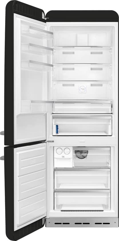 Smeg FAB38LBL5 – Koel- en vriescombinatie  – Scharnier links – Zwart