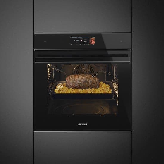 Smeg Oven SFP6606WTPNX – Zwart – 59,7 cm