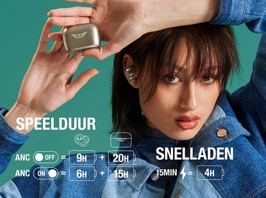 Fresh ’n Rebel Twins Elite – In-ear oordopjes met Personal Sound & Active Noise Cancelling – Silky Sand