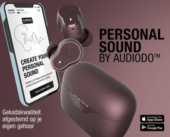 Fresh ’n Rebel Twins Elite – In-ear oordopjes met Personal Sound & Active Noise Cancelling – Deep Mauve