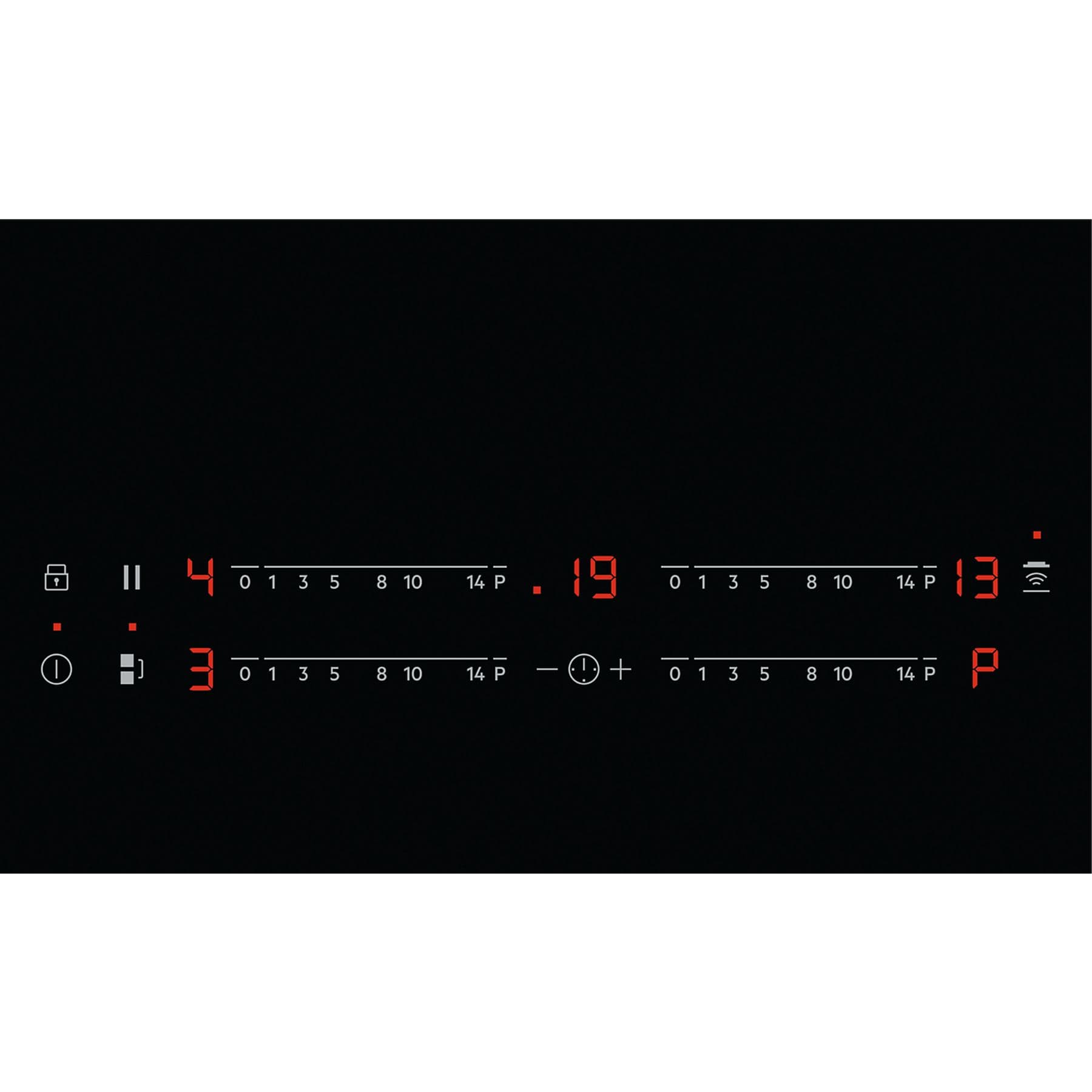 AEG TO 84 IB0FRB inductiekookplaat (796 mm breed, 4 kookzones)