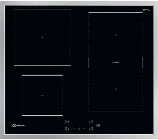 Bauknecht BU 1760C FT kookplaat Zwart Ingebouwd 60 cm Inductiekookplaat zones 4 zone(s)