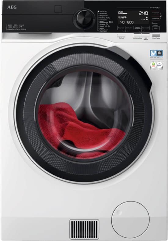 AEG Was-droogcombinatie LWR9W81600 – 10 kg – Energielabel B
