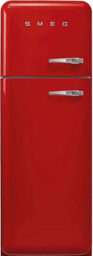 Smeg FAB30LRD6 koel-vriescombinatie Vrijstaand 294 l Rood