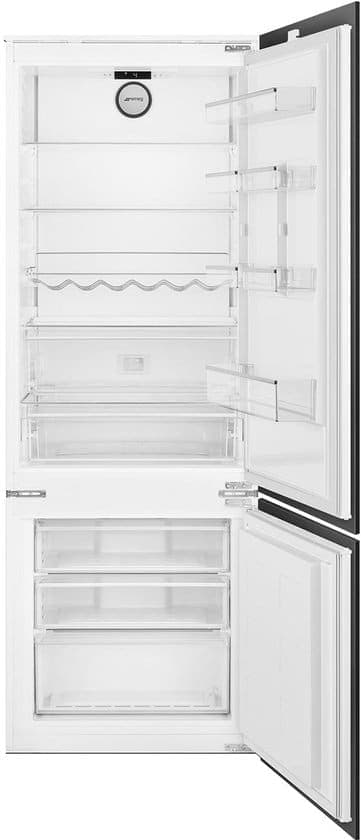 Smeg Koel-vriescombinatie C875TNE – 370 liter – Energielabel E