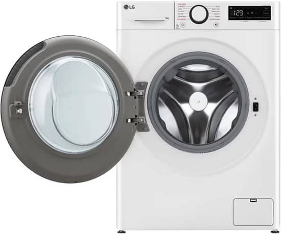 LG F94R56WHS Wasmachine | 9 kg | 68 l | AI DD™ | Smart Diagnosis™ | Frans Display