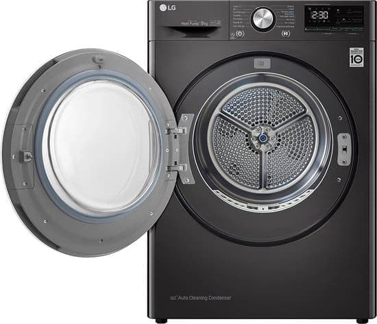 LG RH9V92BS Warmtepomp droger Frans Display
