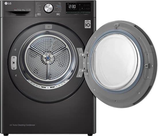 LG RH9V92BS Warmtepomp droger Frans Display