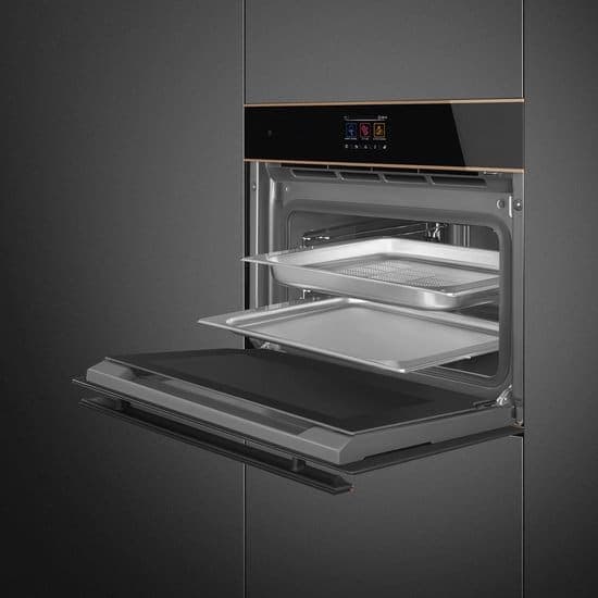 Smeg Oven SO4604S4PNR – Zwart – 59,7 cm