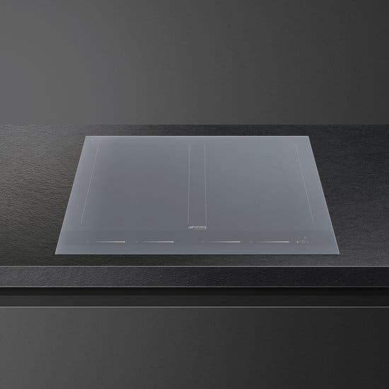 Smeg Linea SIM1643DS kookplaat Zilver Ingebouwd 60 cm Inductiekookplaat zones 4 zone(s)