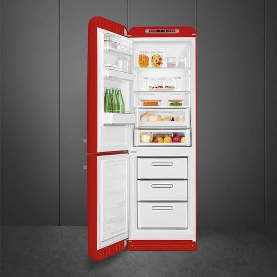 Smeg Koel-vriescombinatie FAB32LRD6 – 331 liter – Energielabel C