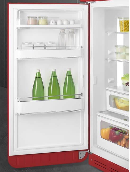 Smeg Koel-vriescombinatie FAB30LRD6 – 294 liter – Energielabel C