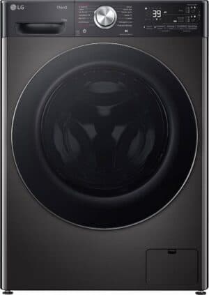 LG F34R92BSTA wasmachine Voorlader 13 kg 1360 RPM Zwart Frans Display