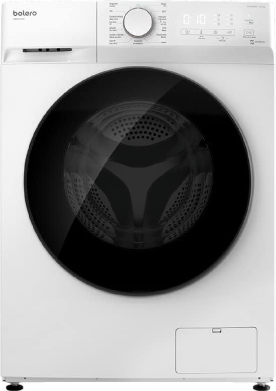 Cecotec 02339, Voorbelading, Vrijstaand, Wit, Links, Zwart, Zwart Engels Display