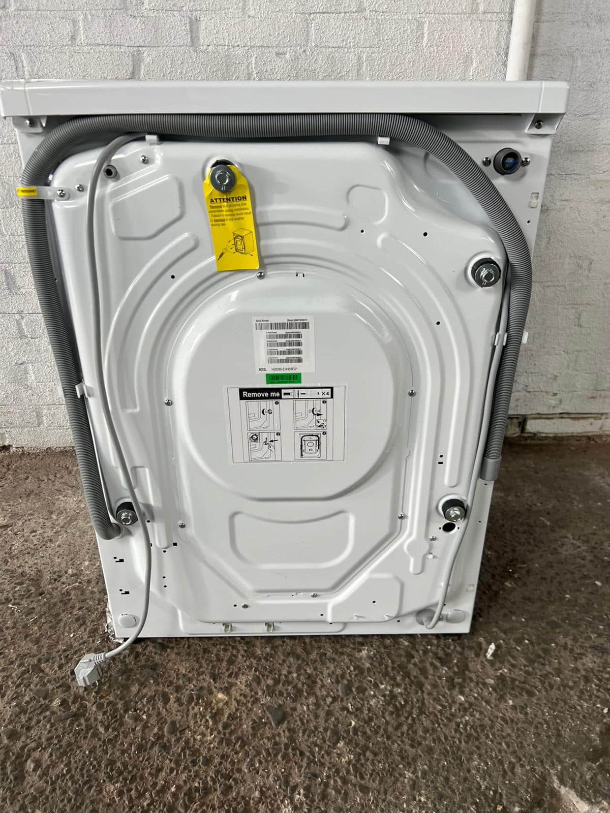 Haier HWD80-B14959EUDF – Was-droogcombinatie