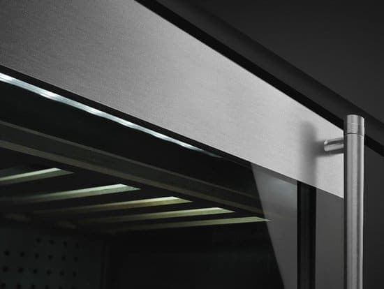 Smeg CVI338LX3 wijnkoeler Compressorwijnkoeler Ingebouwd Roestvrijstaal, Zwart 38 fles(sen)