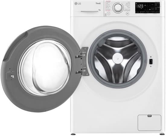 LG F94R30WHSA Wasmachine | 9 kg | 68 liter | Frans Display | AI DD™ | ezDispense™ | Steam™