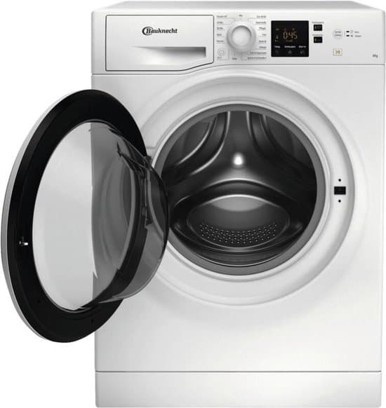 Bauknecht WAM 814 A wasmachine Voorbelading 8 kg 1400 RPM Wit Duits Display