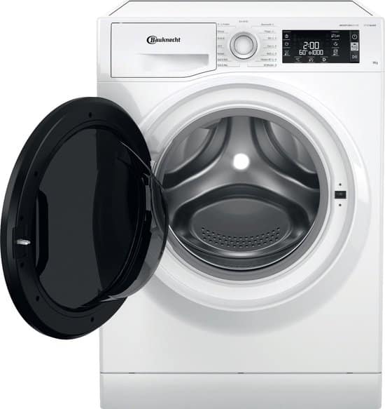 Bauknecht WM Elite 8A wasmachine Voorbelading 8 kg 1400 RPM Wit Duits Display