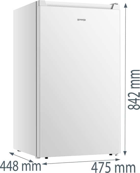 Gorenje Tafelmodel vriezer F39EPW4 – 61 liter – Energielabel E