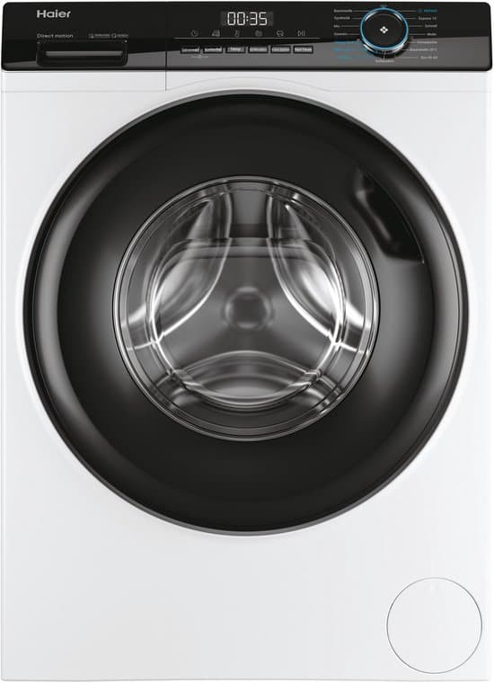Haier I-Pro Series 3 HW80-B14939 wasmachine Voorlader 8 kg 1400 RPM Wit Duits Display