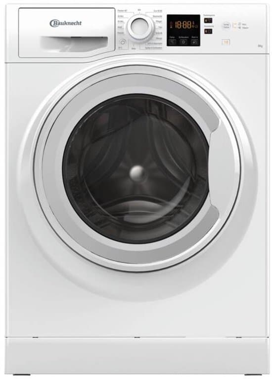 Bauknecht WAM 814 A wasmachine Voorbelading 8 kg 1400 RPM Wit Duits Display