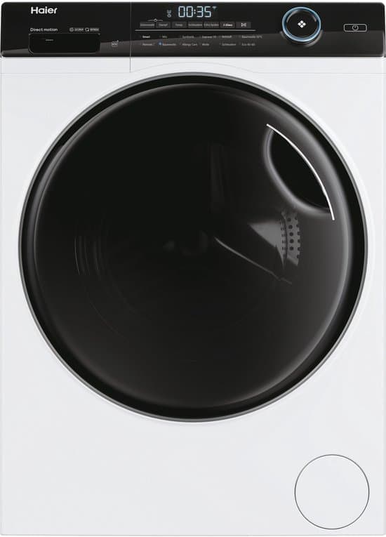 Haier I-Pro Series 5 HW90-B14959U1 wasmachine Voorlader 9 kg 1400 RPM Wit Duits Display
