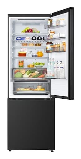 LG Koel-vriescombinatie GBBW322AEV – 466 liter – Zwart