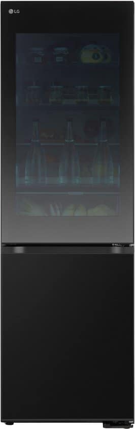 LG Koel-vriescombinatie GBG5160CEV – 349 liter – Zwart