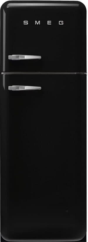 Smeg FAB30RBL6 koel-vriescombinatie Vrijstaand 294 l Zwart