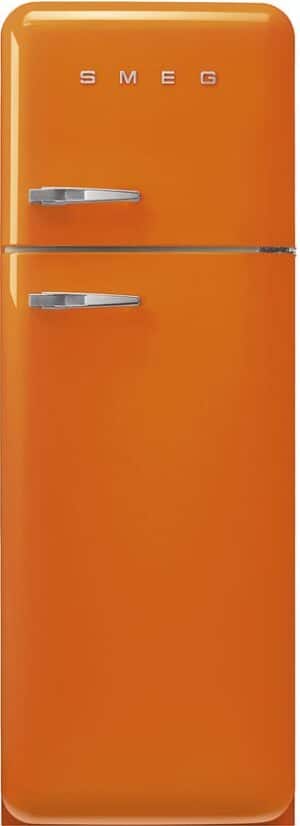 Smeg FAB30ROR5 - Koel- en vriescombinatie - Scharnier rechts - Oranje