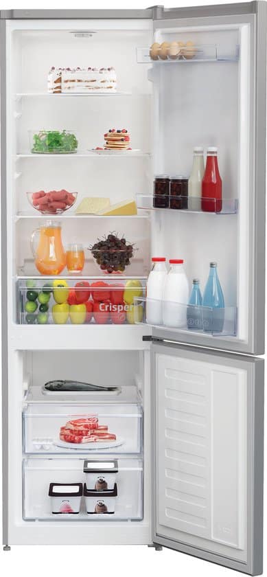 Beko Koel-vriescombinatie RCSA300K40SN – 291 liter – Energielabel E