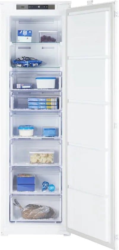 Beko BFNA247E40SN | Inbouw vriezer | 178 cm | Nofrost | Sleepdeur