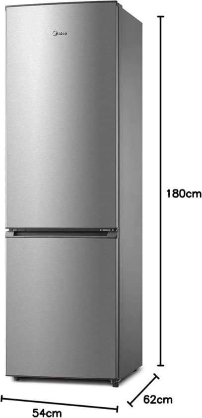 Midea Koel-vriescombinatie MERB276FGE02A – 270 liter – Energielabel E