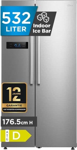 Midea MERS530FGD02 Amerikaanse Koelkast 532 l