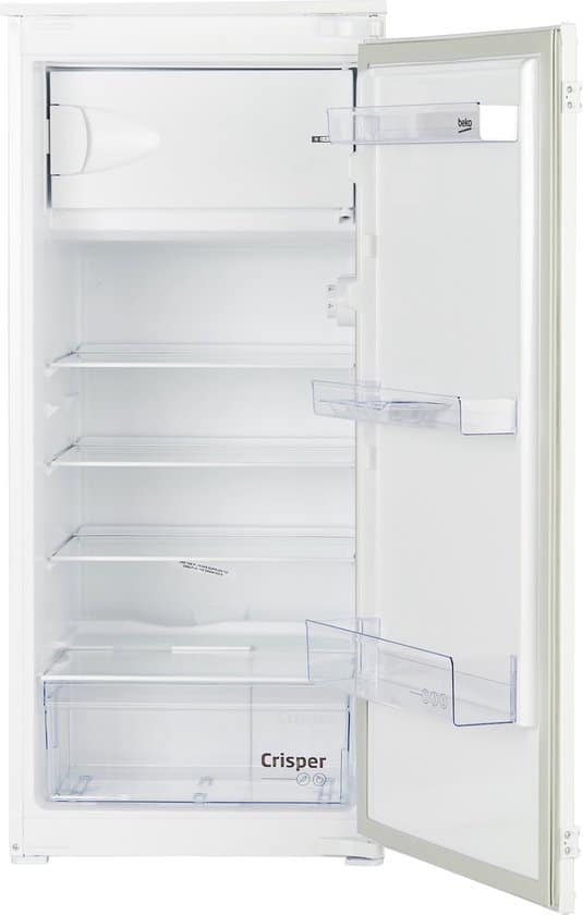 Beko BSSA210K4SN | Inbouw koelkast | 122 cm | Sleepdeur