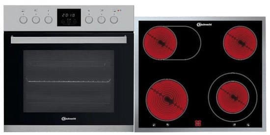 Bauknecht HVS3 TH8V2 IN + CHR 9642 IN kooktoestelaccessoire Keramisch Elektrische oven