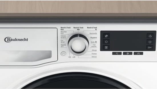 Bauknecht WATK Sense 97S 52 N was-droogcombinatie 9 kg | Duits Display