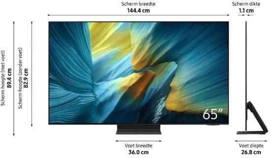 Samsung QE65S95F – 65 inch – 4K QD-OLED – 2025 – Smart TV