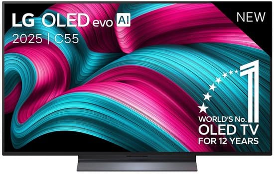 LG C5 OLED65C55LA – 65 inch – 4K OLED Evo – 2025 – Smart TV