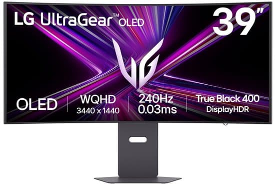 LG 39GX900A-B computer monitor 99,1 cm (39″) 3440 x 1440 Pixels Wide Quad HD OLED Zwart