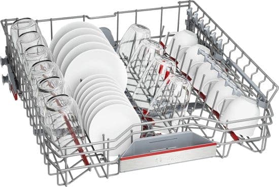 Bosch SMV6ZCX06E – Serie 6 – Inbouwvaatwasser – Volledig integreerbaar – Zeer stil – Energielabel B – PerfectDry met zeolith: perfecte droogresultaten met een laag energieverbruik