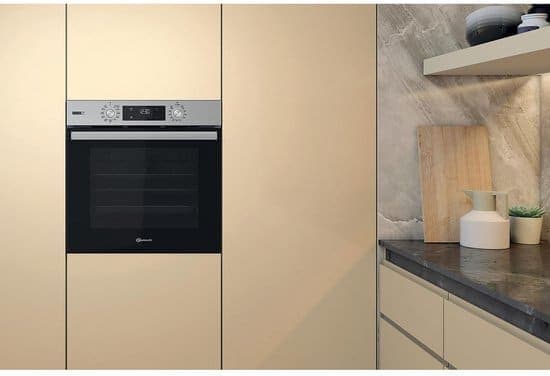 BAUKNECHT BBA2S85HU1I, inbouwoven (inbouwapparaat, 71 l, 595 mm breed), stoomkookfunctie