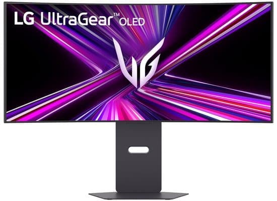 LG UltraGear 34GX900A-B – Curved QHD OLED Gaming Monitor – 240Hz – USB-C 65W – 34 Inch
